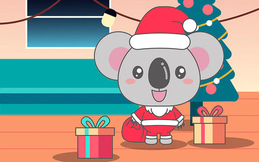 -Santa Koala-